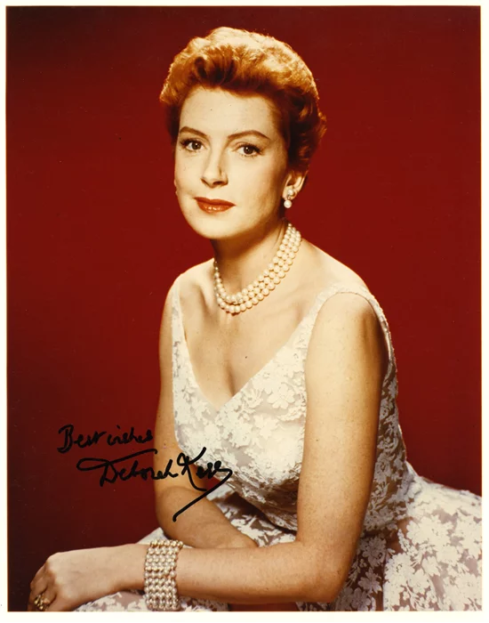 Deborah Kerr autograph