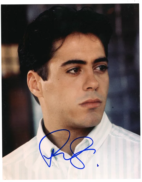 Robert Downey Jr. autograph