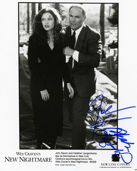 Wes Craven's New Nightmare autograph