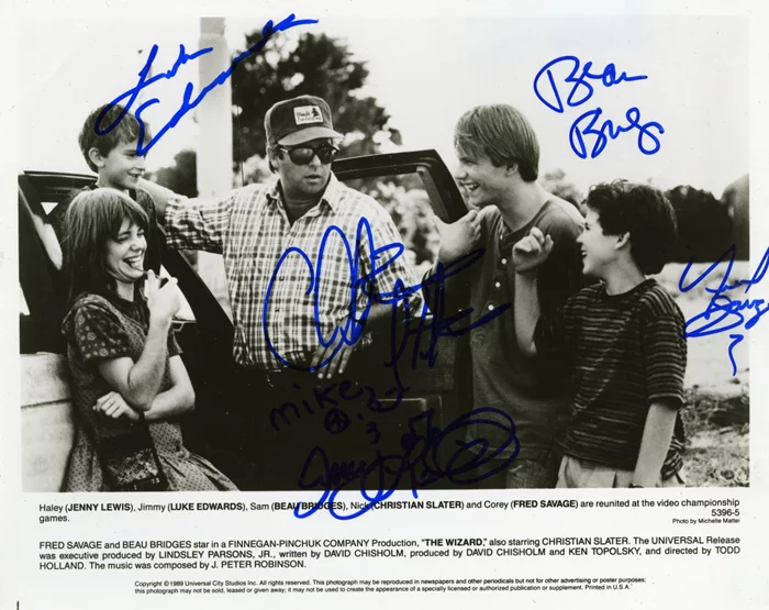 The Wizard autograph