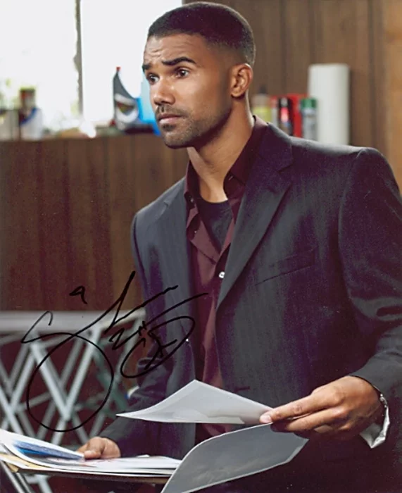 Shemar Moore autograph