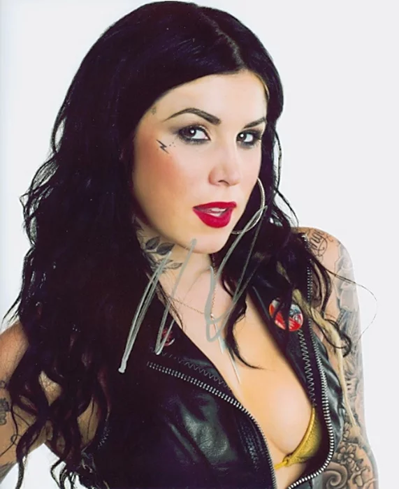 Kat von D autograph