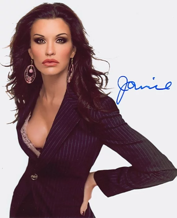 Janice Dickinson autograph