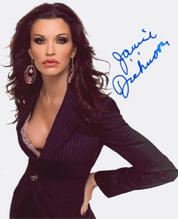 Janice Dickinson autograph