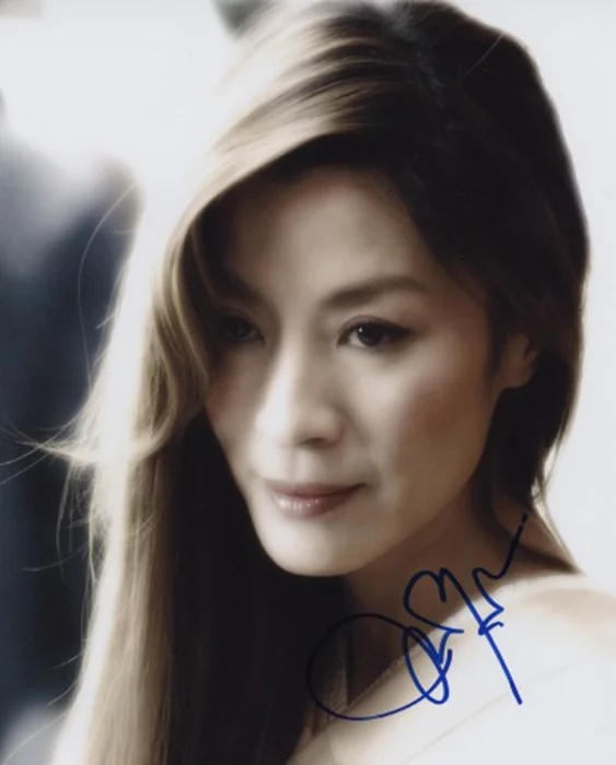 Michelle Yeoh autograph