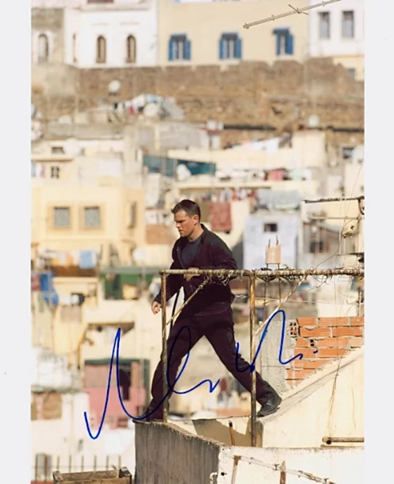Matt Damon autograph