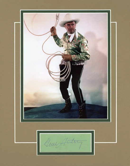 Gene Autry autograph