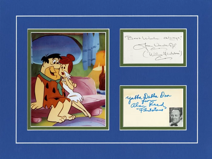 The Flintstones autograph
