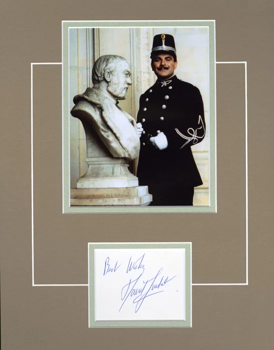 Poirot autograph