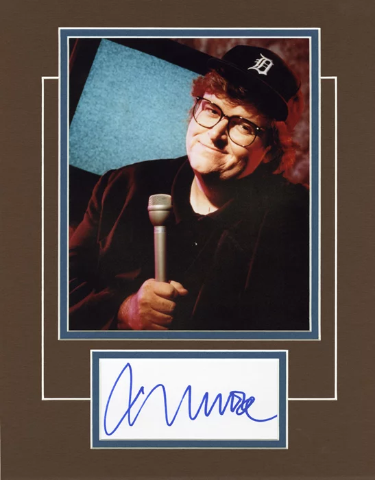 Michael Moore autograph