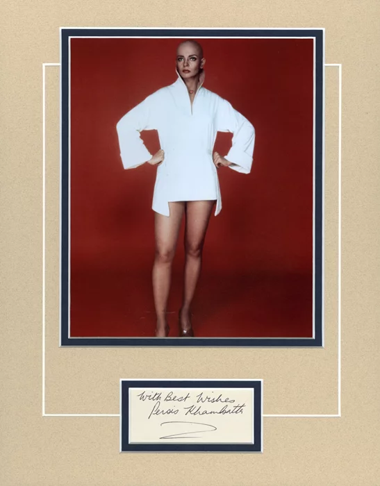 Persis Khambatta autograph