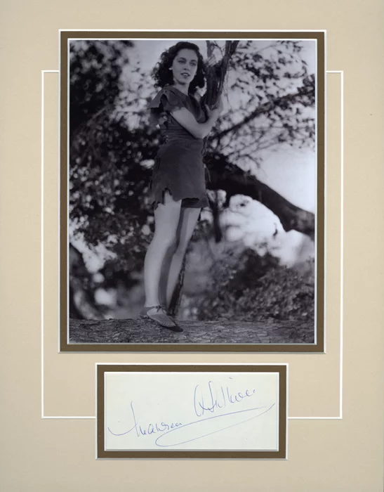 Maureen O'Sullivan autograph