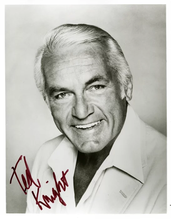Ted Knight autograph