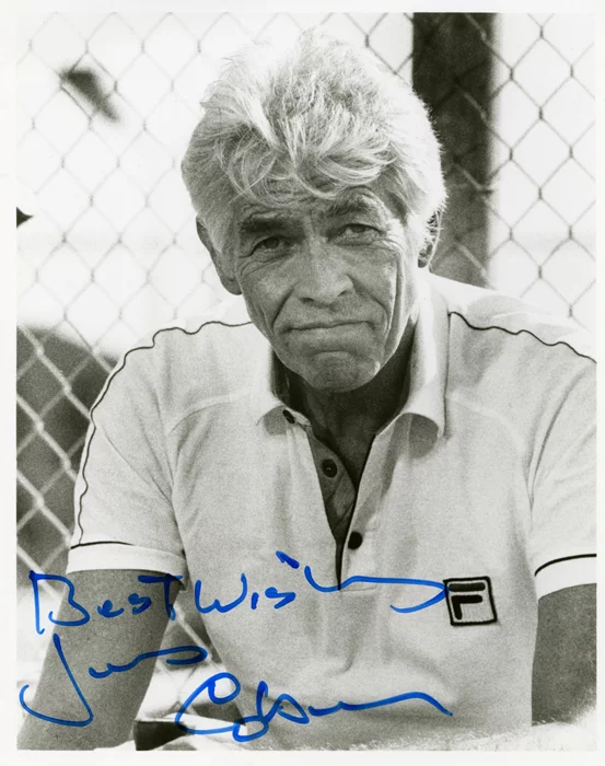 James Coburn autograph