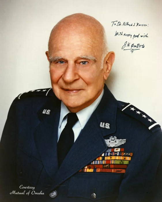 James H. Doolittle autograph