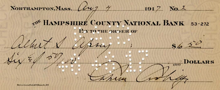 Calvin Coolidge autograph