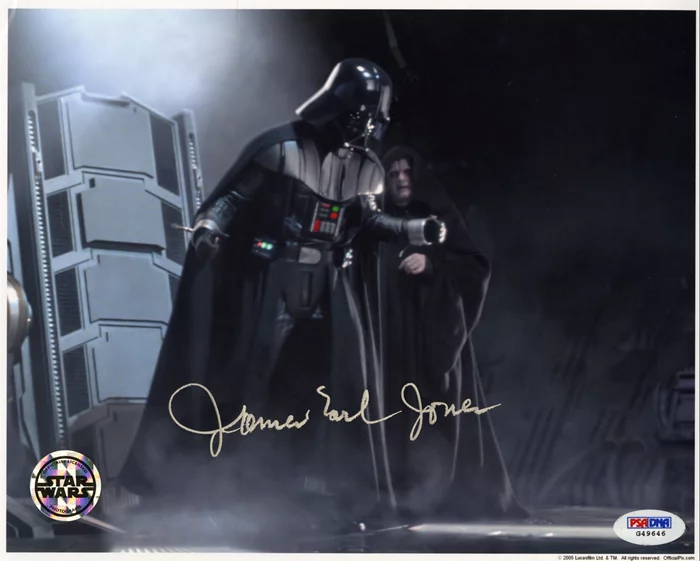 James Earl Jones autograph