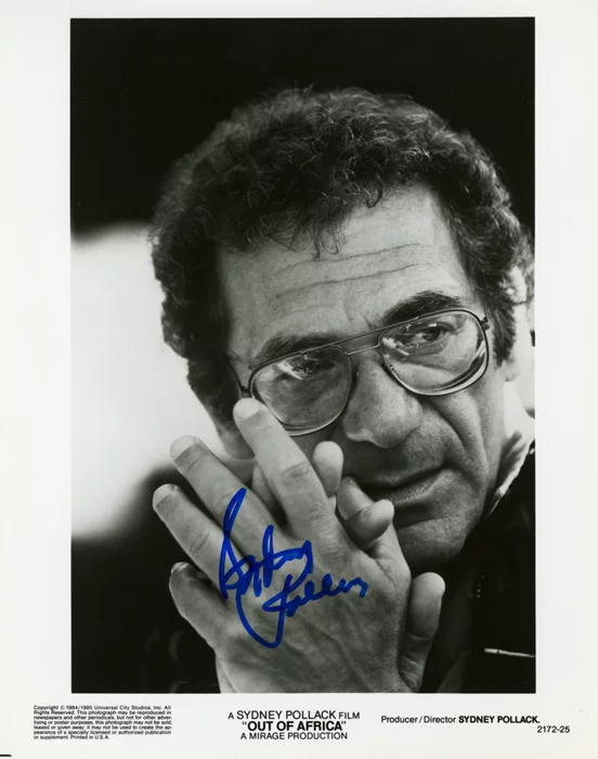 Sydney Pollack autograph