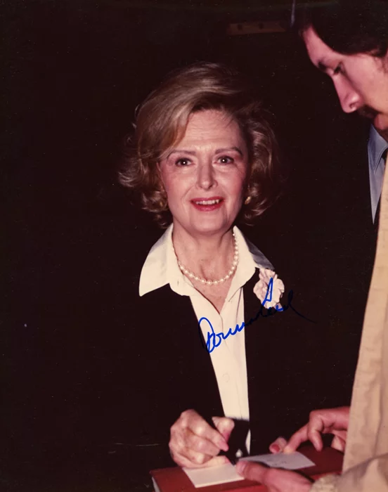 Donna Reed autograph