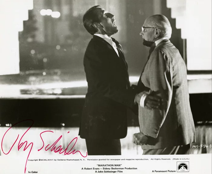 Roy Scheider autograph