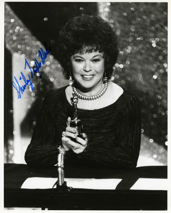 Shirley Temple Black autograph