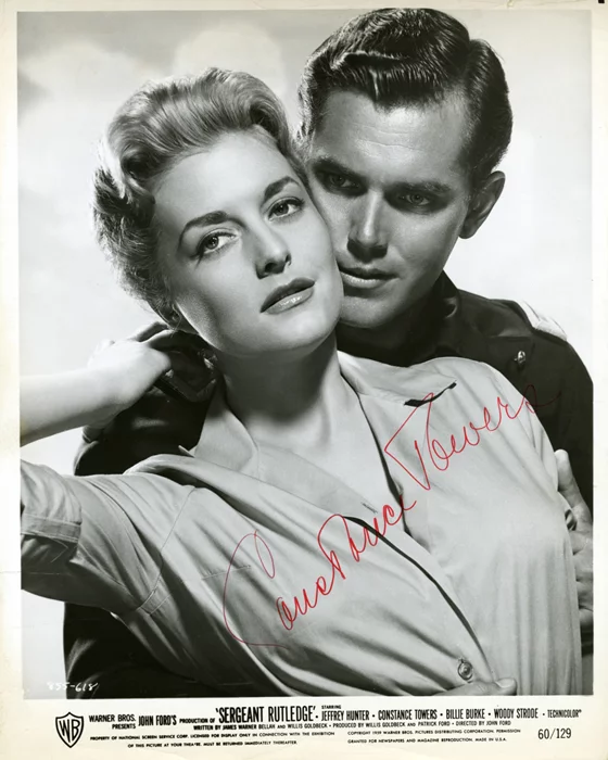 Constance Towers autograph