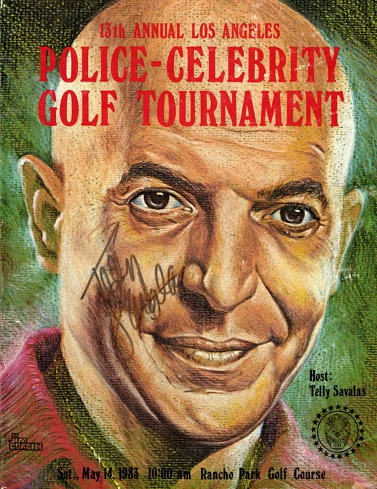 Telly Savalas autograph