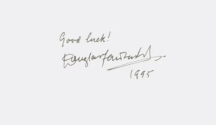 Douglas Fairbanks, Jr. autograph