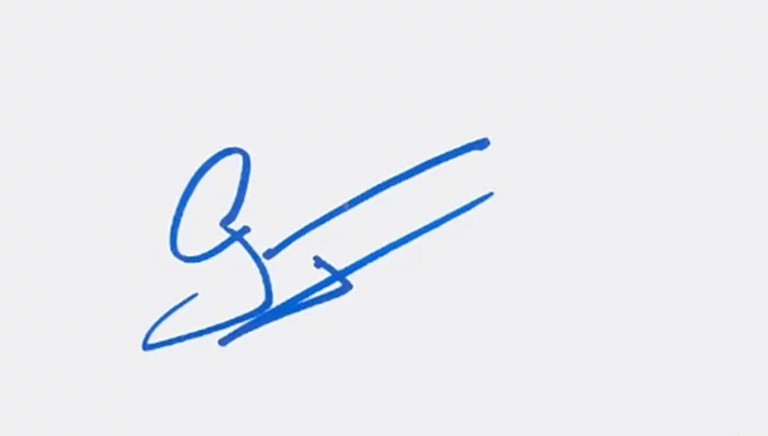 George Hamilton autograph
