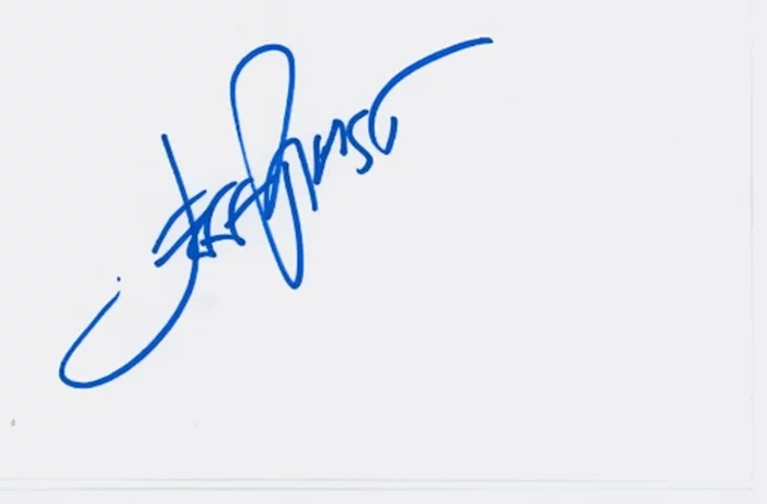 Jeff Probst autograph