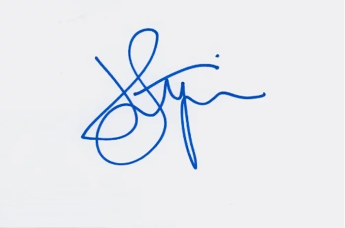 John Lithgow autograph