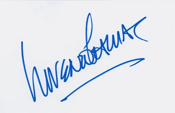 Lorenzo Lamas autograph