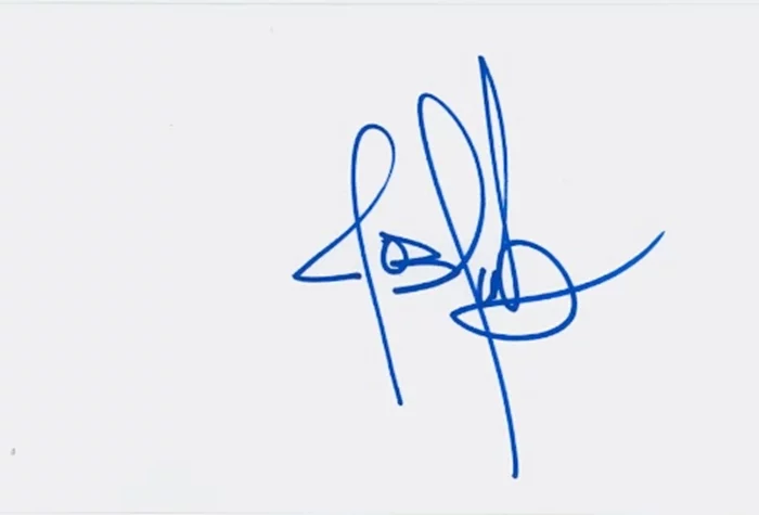 Joshua Jackson autograph