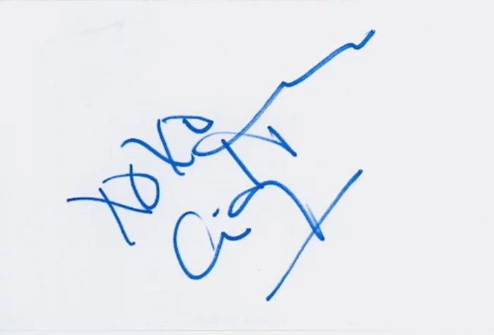Cindy Taylor autograph