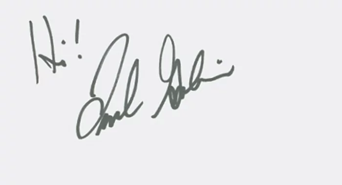 Frank Gorshin autograph