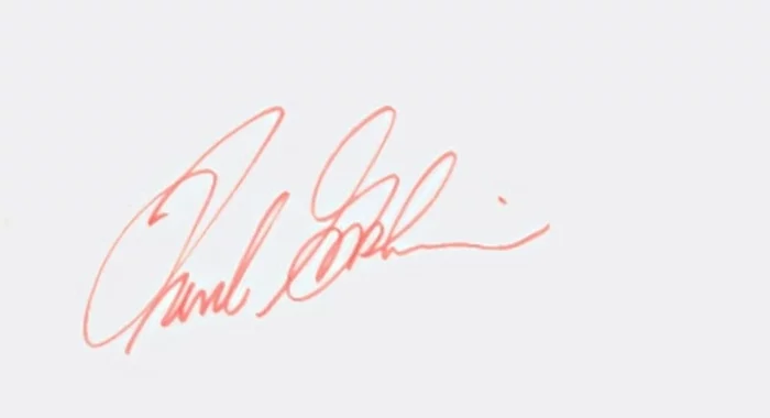 Frank Gorshin autograph