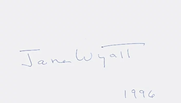 Jane Wyatt autograph