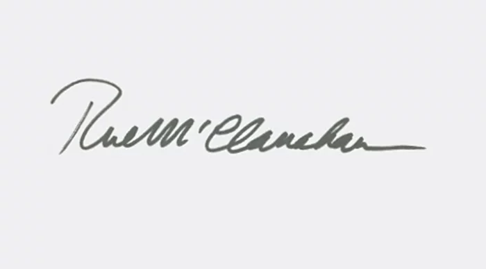 Rue McClanahan autograph