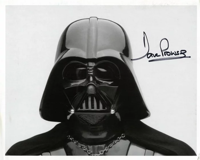 Dave Prowse autograph