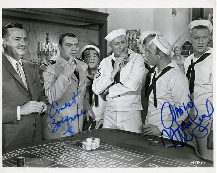 McHale's Navy autograph