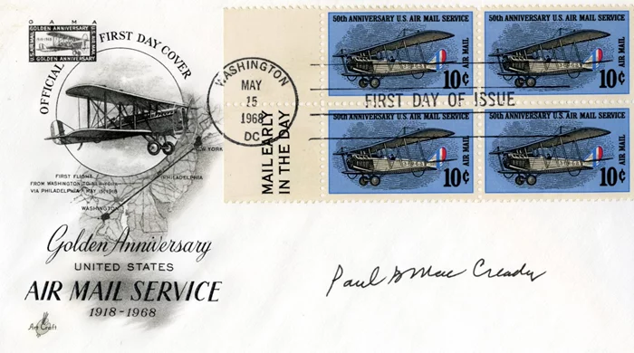 Paul MacCready autograph