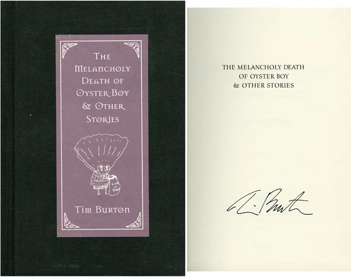 Tim Burton autograph