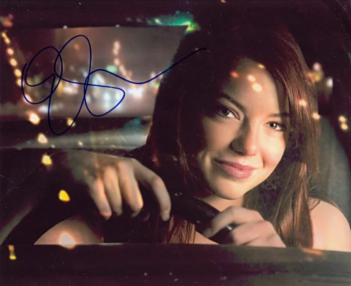 Emma Stone autograph