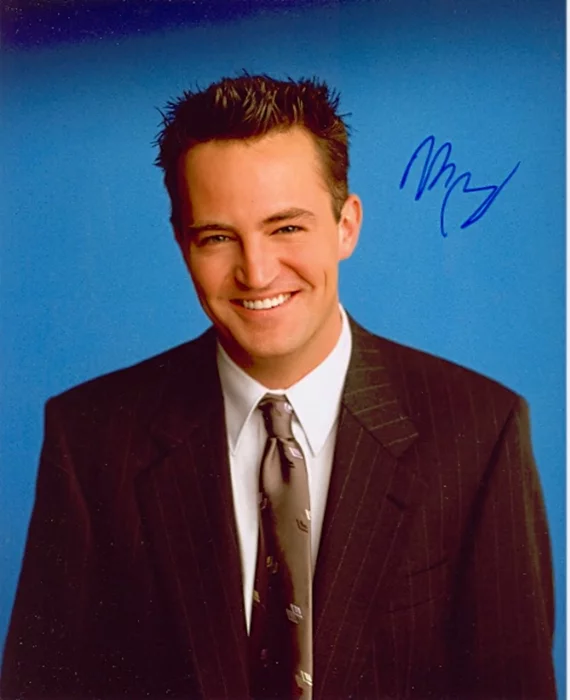 Matthew Perry autograph