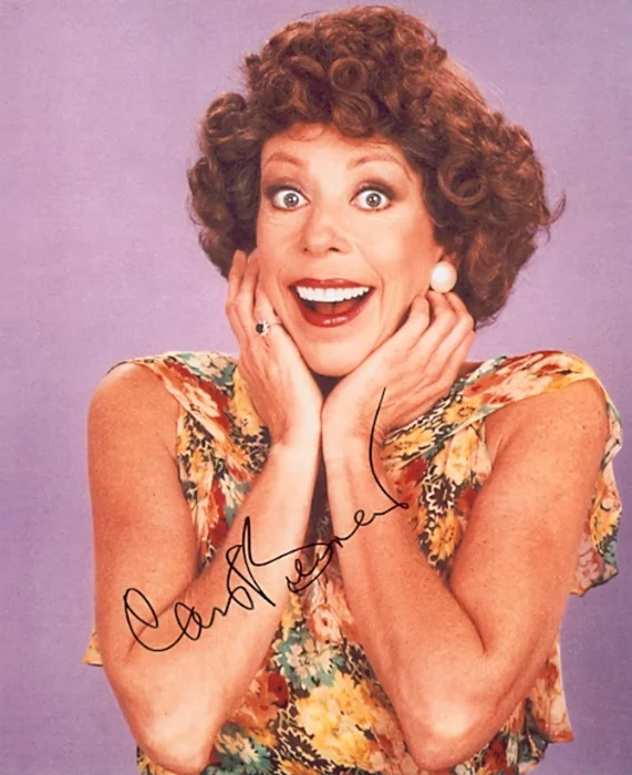 Carol Burnett autograph