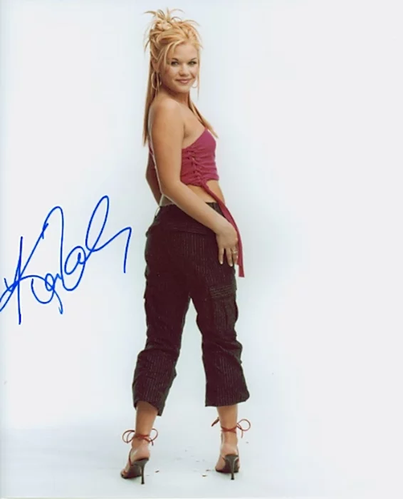 Kimberly Caldwell autograph