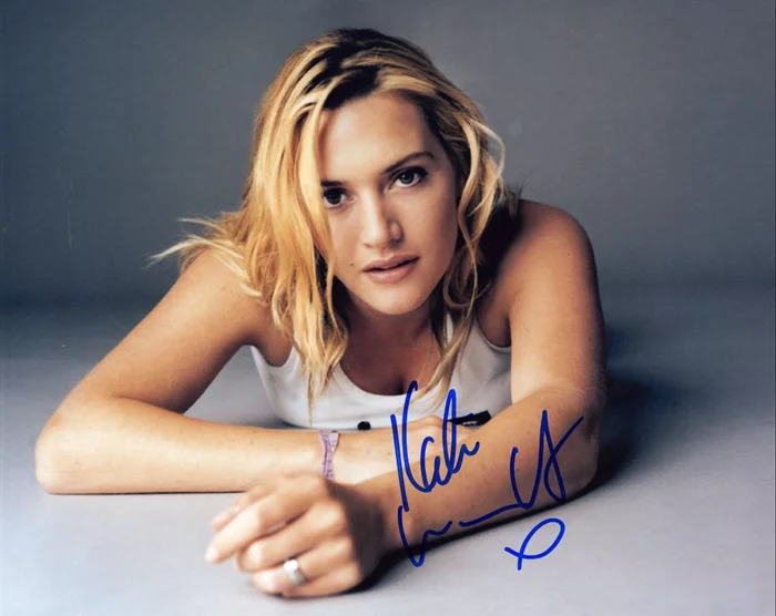 Kate Winslet autograph