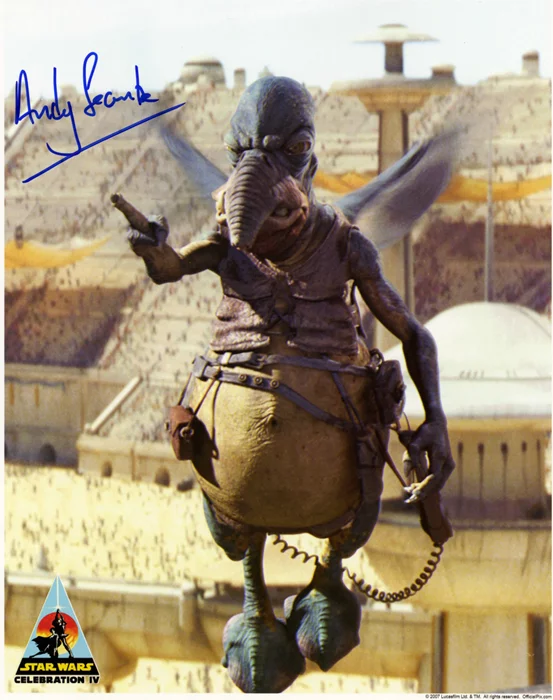 Andy Secombe autograph
