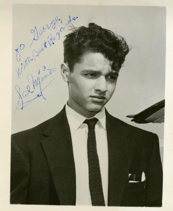 Sal Mineo autograph