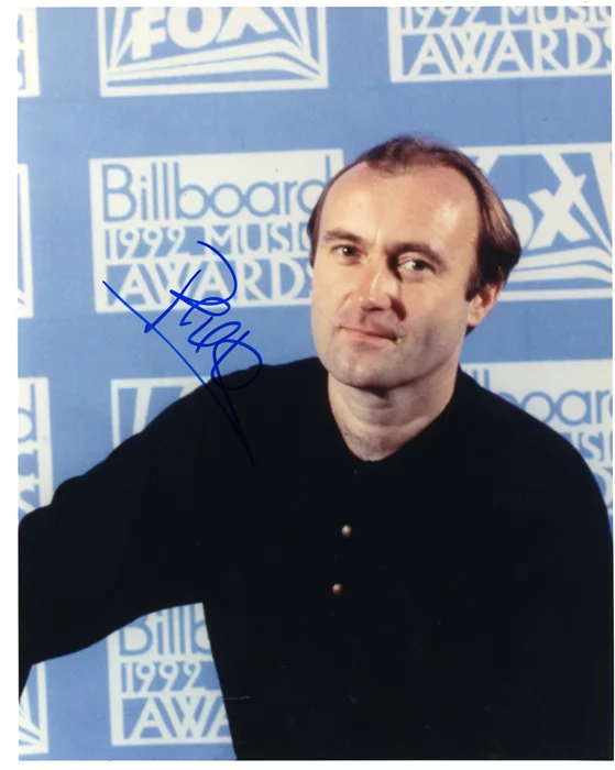 Phil Collins autograph